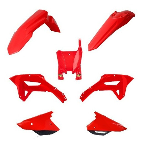 Kit Plasticos Honda Crf450rx 21 22 Crf250rx 2022 Cycra Rojo