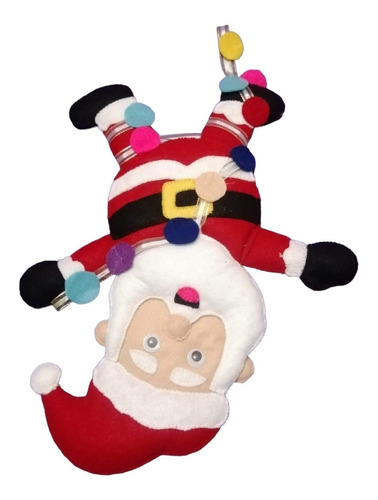 Figura De Fieltro (santa Claus De Cabeza)