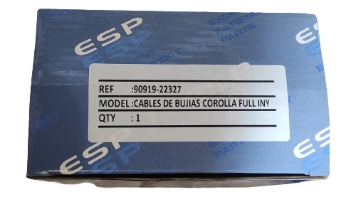 Cable Bujia Corolla Corolla 1.6 1.8 Full Inyeccion