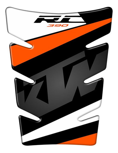 Adecuado For La Pegatina Depósito Combustible Ktm Rc 390 3d