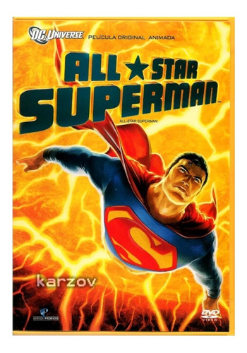 All - Star Superman Dc Comics Pelicula Animada Dvd