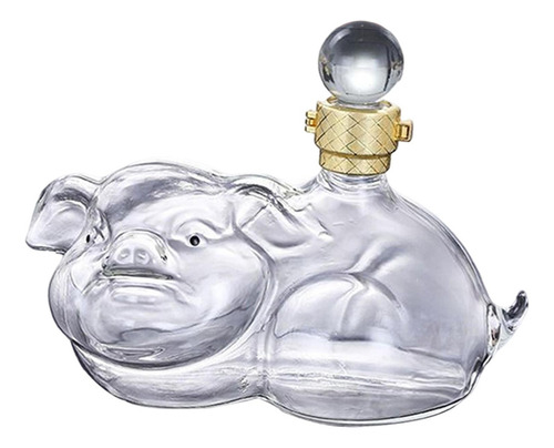 Decantador De Whisky En Forma De Cerdo Para Cocina Bar Licor