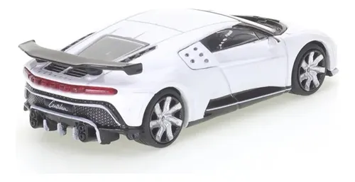 Auto Bugatti Centodieci Blanco Escala 1:32 Luz Y Sonido Blanco