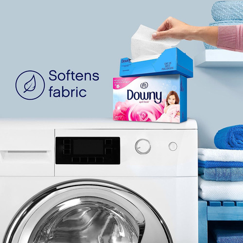 Suavizante De Ropa Para Ropa Dryer Sheets Downy April Fresh,