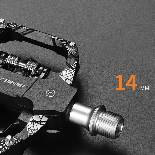 Pedales De Mtb, 9/16'' Aluminio For Spd Pedal Automático S