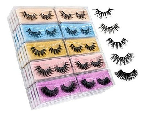 Pestañas Postizas - Wholesale Mixed Lashes Pack 3d Faux Mink