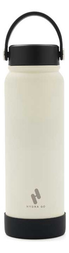 Botella Deportiva Termica Acero Inoxidable Hydra Go 1200ml Color Beige
