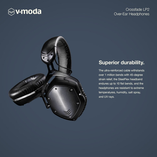 Audífonos Dinámicos Para Dj V-moda Crossfade Lp2 2nd Gen