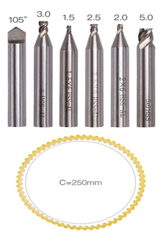 Kit 17 Pcs Broca Cortador Cualquier Duplicadora De Llaves