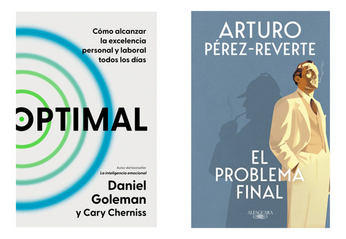 Optimal + Problema Final - Goleman - Perez Reverte 2 Libros