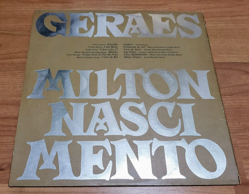 Vinil (lp) Milton Nascimento - Minas Gerais, 1976 (Usado)