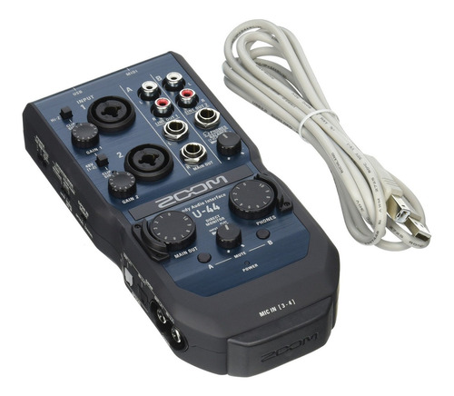 Zoom U-44 - Interfaz De Audio De Canal