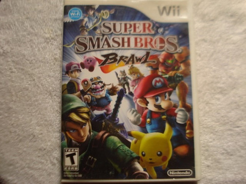 Super Smash Bros Brawl Nintendo Wii Y Wii U