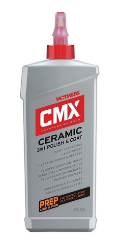 Mothers - Cmx Ceramic - 3 En 1 - Polish & Coat - 160z/473ml