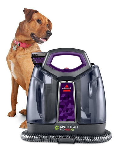 Aspiradora Bissell Spotclean Proheat Pet 2513w Gris Violeta