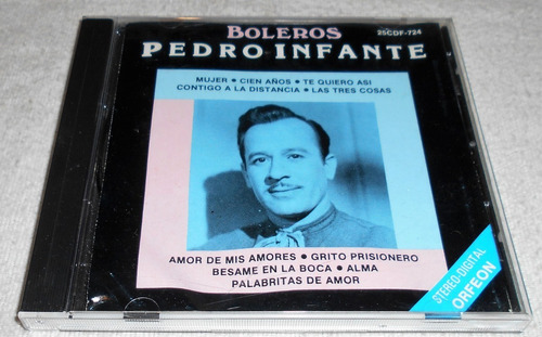 Cd Pedro Infante / Boleros