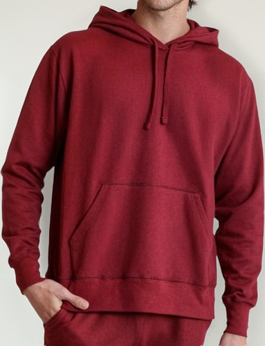 Sudadera Optima Capucha Y Cangurera Felpa