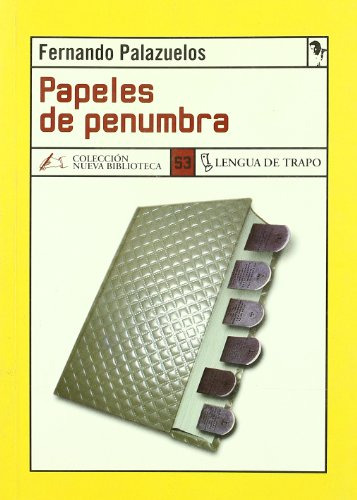 Libro Papeles De Penumbra De Palazuelos F Palazuelos Fernand