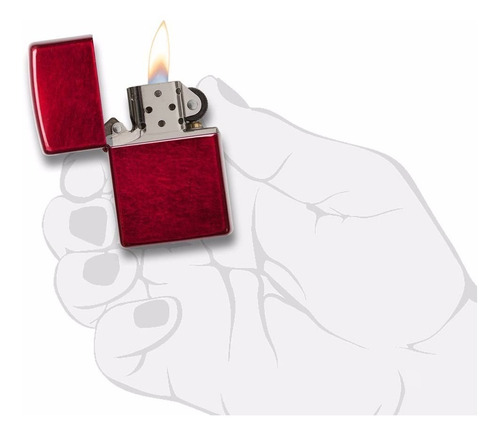 Encendedor Zippo Candy Apple Red Rojo