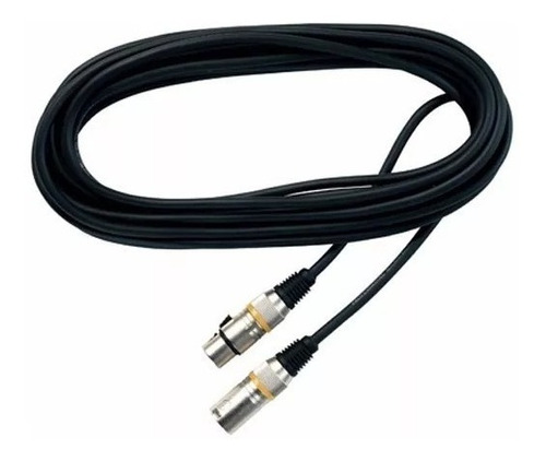 Cabo Para Microfone Rockcable Xlr 6 Metros Rcl 30356 D6