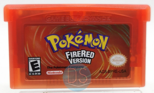 Pokemon Rojo Fuego Fire Red Version Ingles Re-pro Gba Full