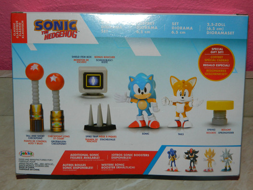 Set Diorama Sonic The Hedgehog Sonic & Tails