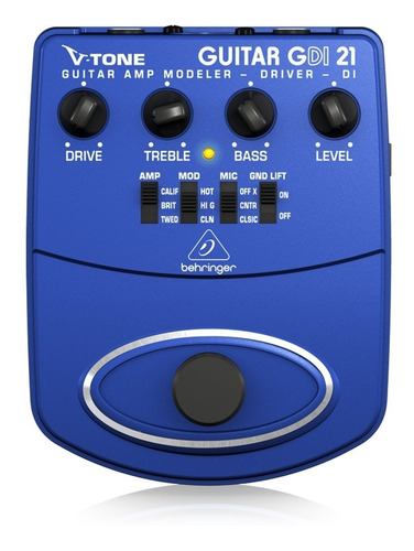 Pedal Behringer V-tone Guitar Gdi 21 Envío Gratis