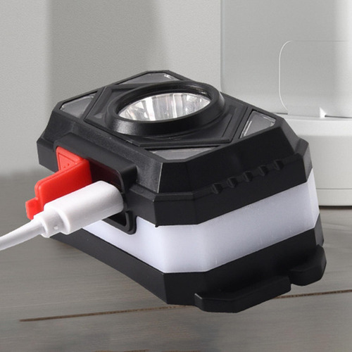 2 Linterna Frontal Led Usb Brillante, Linterna Frontal