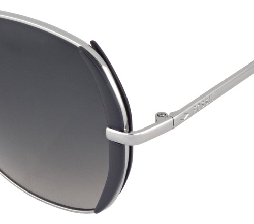 Lentes De Sol Fossil 66353786 Outlook Gris Mujer