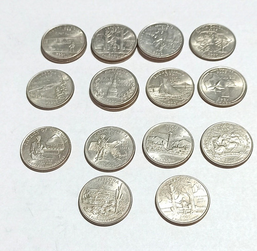 Moneda 25 Cnts Quarter Ed Coleccion Estados - Numismatica