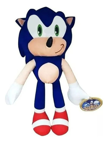 Muñeco Soft Sonic The Hedgehog 44 Cm New Toys Premium