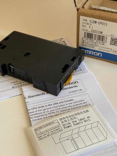 Plc Omron Cj2m-cpu13 Cpu Clp Sysmac Subist Cpu11 Cpu12 Nova