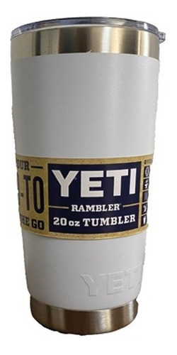 Yeti 20 Onzas Blanco