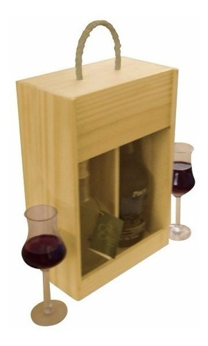 Cajas Pisco Vino Merchandising