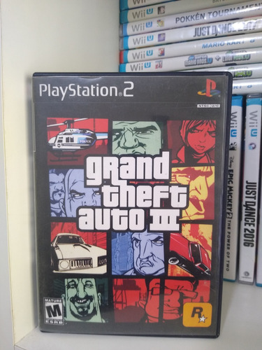 Juego Para Play Station 2 Grand Theft Auto 3, Gta, Ps2 