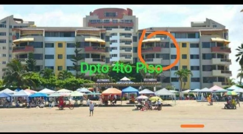 Departamento Alquiler Tonsupa Playa Almendro Frente Al Mar 95$