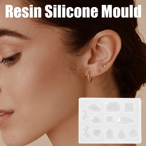 Moldes De Resina Para Joyería Molde Colgante De Silicona Mol