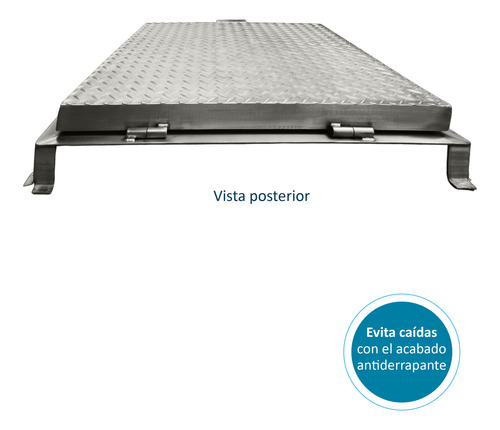 Tapa Para Cisterna Acero Inoxidable Paso De Vehículo 60x60