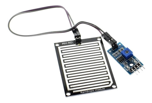 Sensor Gotas Lluvia Raindrop Comparador Arduino ------ A0056