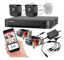 Comprar Cctv Kit Hikvision 4ch Dvr 2 Camaras 2mp Full Hd 1080p Mdl
