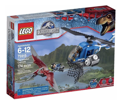 Lego Jurassic World Pteranodon Capture Modelo 75915