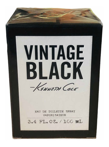 Perfume Vintage Black Kenneth Cole Caballero 100ml