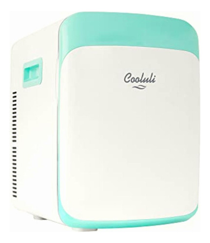 Cooluli Classic Turquoise 15 Liter Compact Portable Cooler Color Turquesa