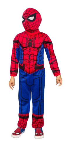 Imagen 3 de 9 de Disfraz De Spiderman Para Niños - Hombre Araña