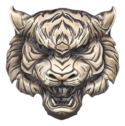 Tiger Face Auto Sticker Decal Metal Universal Para Side