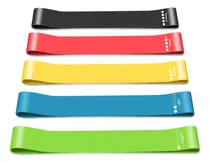 Comprar Set Pack X 5 Bandas Resistencia Ejercicio Fitness Circulares