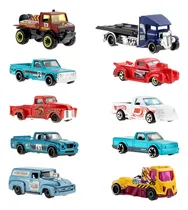 Comprar Paquete De 10 Camiones Hot Wheels, 10 Semirremolques De J...