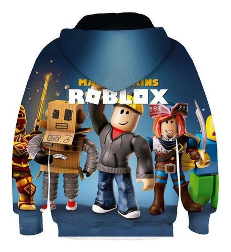 Hu Sudadera Con Capucha Roblox For Niños, Impresión 3d