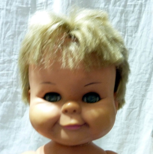 Antigua Muñeca Rayito Bebe De Sol 70s Altura 39 Cm (Usado)