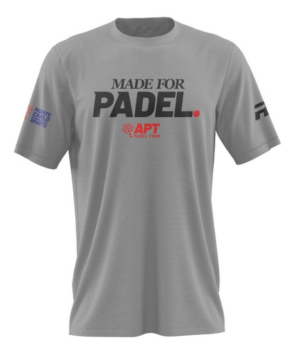 Remera Deportiva Royal Padel Algodon Apt Made For Padel